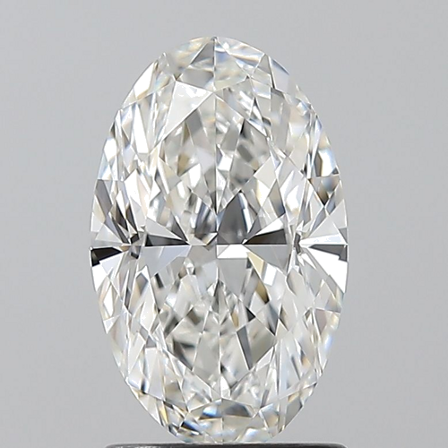 1.5 carat F-VVS1 Natūralus Oval Deimantas (1)