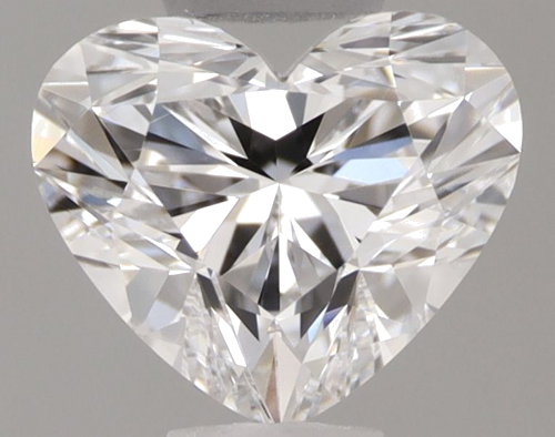 0.52 carat D-VS1 Natūralus Heart Deimantas (1)