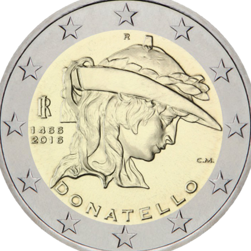 2016 Italy Donatello 2 euro coin (2)