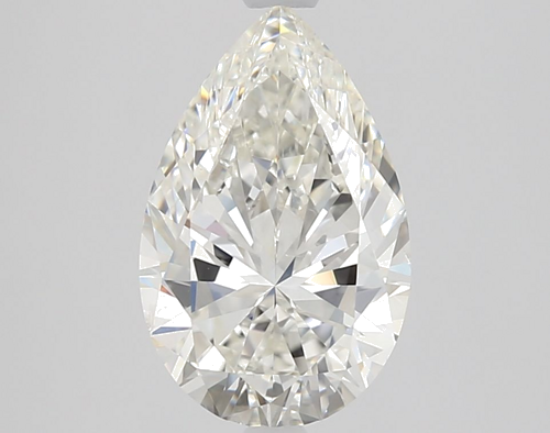 1.8 carat H-SI2 Natūralus Pear Deimantas (1)