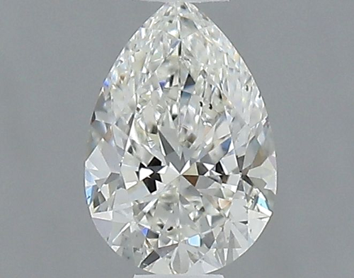 0.5 carat I-SI2 Natūralus Pear Deimantas (1)