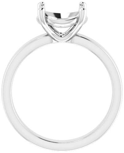 Sužadėtuvių Žiedas „Solitaire“ 950 Platinos Round 9.4mm (2)