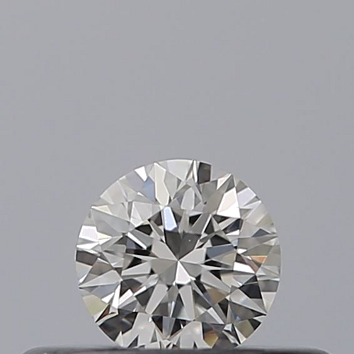 0.19 carat F-VVS1 Excellent cut Natūralus Round Deimantas (1)