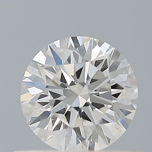 0.42 carat F-VVS1 Excellent cut Natūralus Round Deimantas (1)