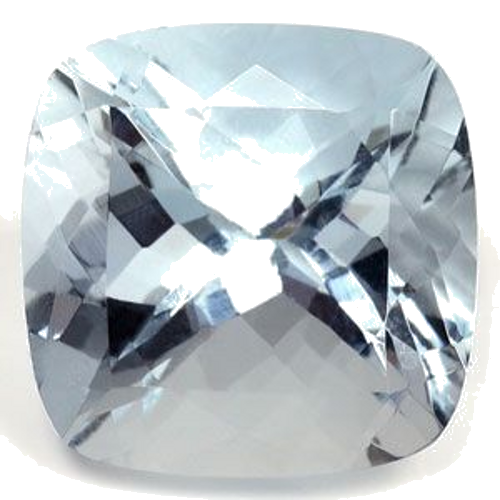 4.22 carat BLUE Cushion Aquamarine (1)
