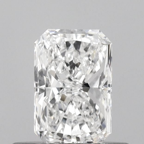 0.5 carat E-VS2 Natūralus Radiant Deimantas (1)