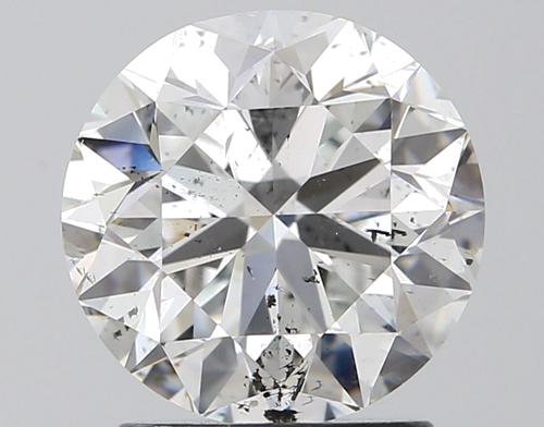 2.0 carat F-SI2 Very Good cut Natūralus Round Deimantas (1)