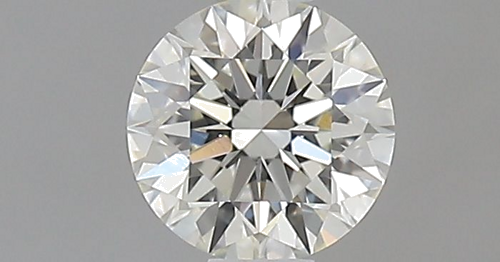 0.42 carat J-IF Excellent cut Natūralus Round Deimantas (1)