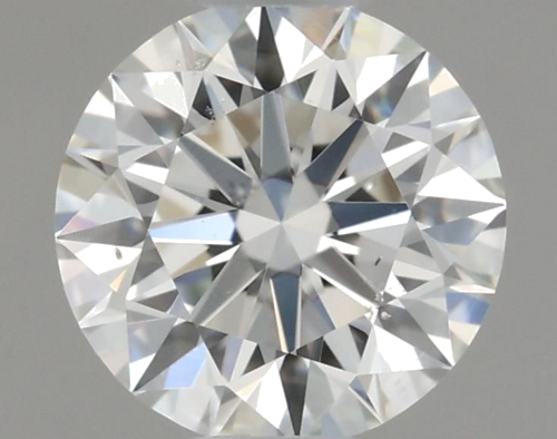 0.37 carat G-SI1 Excellent cut Natūralus Round Deimantas (1)