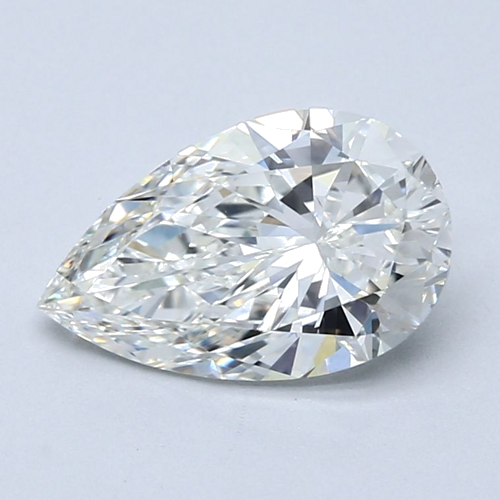 2.01 carat H-VS2 Natūralus Pear Deimantas (1)