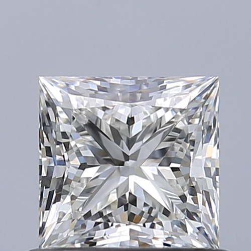 0.7 carat G-VVS2 Natūralus Princess Deimantas (1)