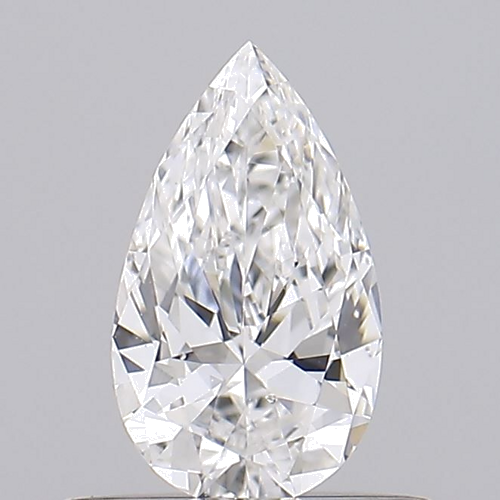 0.43 carat E-SI2 Natūralus Pear Deimantas (1)