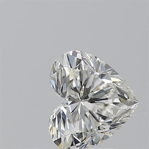 1.01 carat G-SI1 Natūralus Heart Deimantas (1)