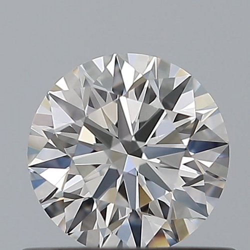 0.5 carat F-VVS1 Excellent cut Natūralus Round Deimantas (1)
