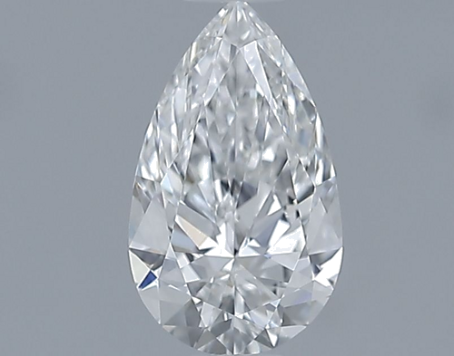 0.71 carat F-VS1 Natūralus Pear Deimantas (1)