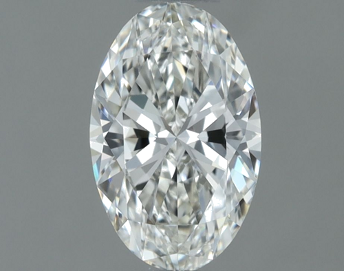 0.6 carat I-VVS2 Natūralus Oval Deimantas (1)
