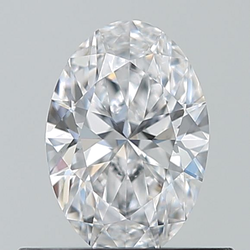 0.5 carat D-VS1 Natūralus Oval Deimantas (1)