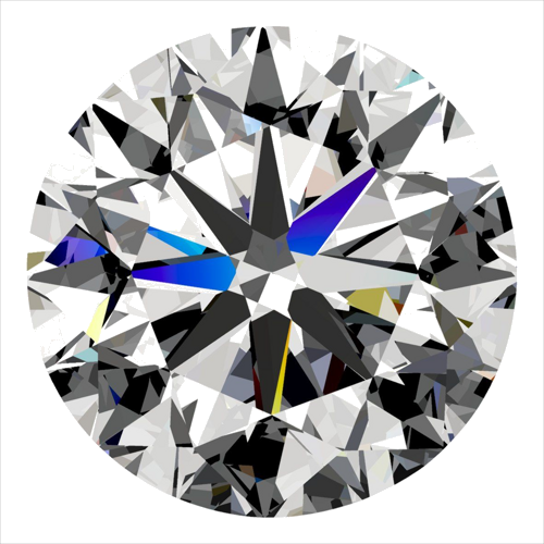 0.3 carat G-VVS1 Very Good cut Natūralus Round Deimantas (1)