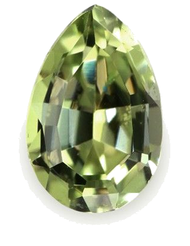 0.31 carat GREEN Pear Tourmaline (1)