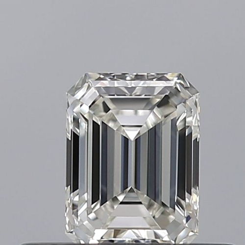 0.39 carat H-VVS1 Natūralus Emerald Deimantas (1)