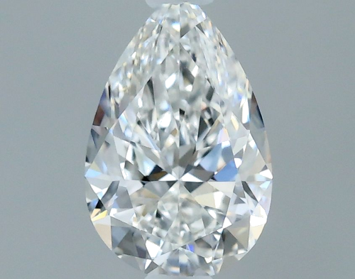 0.41 carat E-VVS2 Natūralus Pear Deimantas (1)