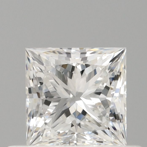 0.5 carat E-VS1 Natūralus Princess Deimantas (1)