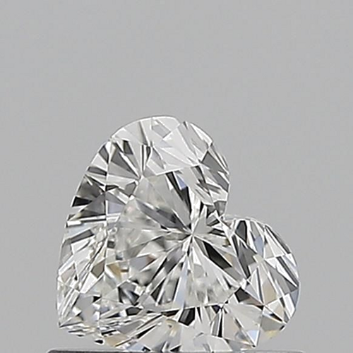 0.55 carat F-VS2 Natūralus Heart Deimantas (1)