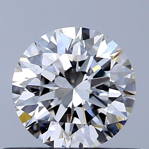 0.5 carat F-VS2 Excellent cut Natūralus Round Deimantas (1)