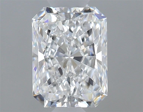 0.43 carat D-VVS1 Natūralus Radiant Deimantas (1)