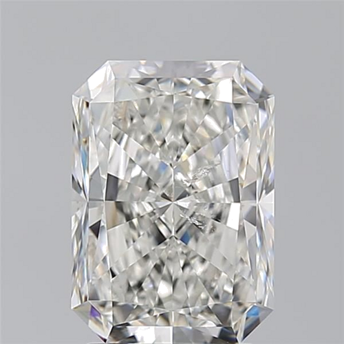 3.02 carat G-SI2 Natūralus Radiant Deimantas (1)