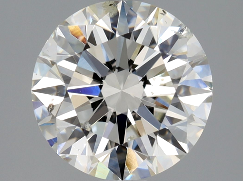 2.01 carat H-SI2 Excellent cut Natūralus Round Deimantas (1)