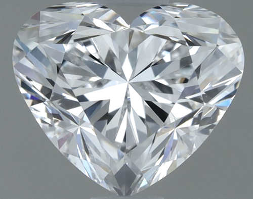 1.0 carat D-VVS1 Natūralus Heart Deimantas (1)