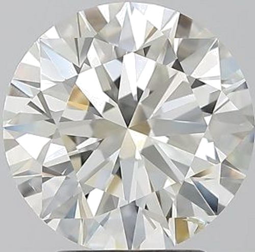 3.01 carat J-SI2 Excellent cut Natūralus Round Deimantas (1)
