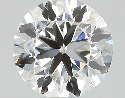 0.4 carat F-VVS1 GD cut Natūralus Round Deimantas (1)
