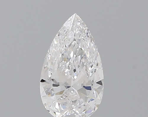 0.33 carat D-VVS1 Natūralus Pear Deimantas (1)