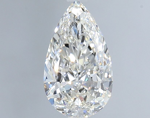 1.0 carat G-VVS1 Natūralus Pear Deimantas (1)
