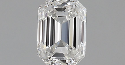 1.01 carat F-VVS2 Natūralus Emerald Deimantas (1)