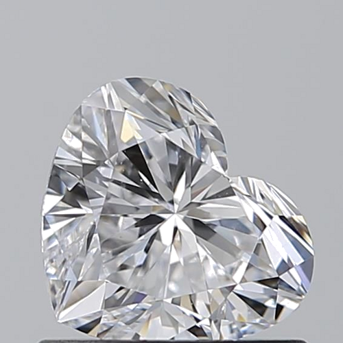 0.73 carat D-SI1 Natūralus Heart Deimantas (1)