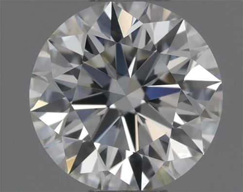 0.34 carat H-VVS2 Excellent cut Natūralus Round Deimantas (1)