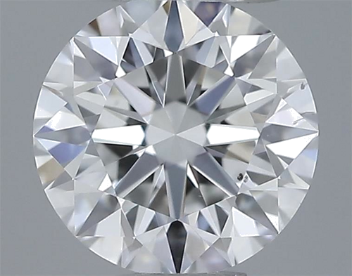 0.45 carat E-SI1 Very Good cut Natūralus Round Deimantas (1)