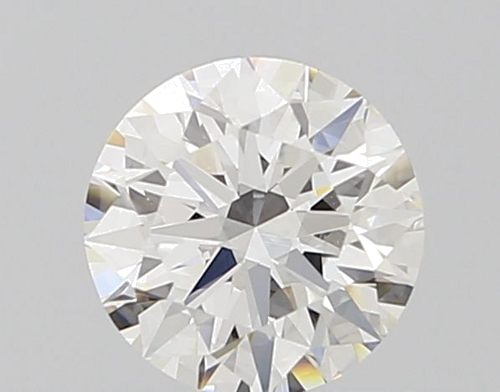 0.43 carat F-VVS1 Excellent cut Natūralus Round Deimantas (1)