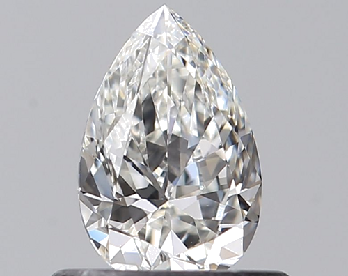 0.5 carat G-IF Natūralus Pear Deimantas (1)