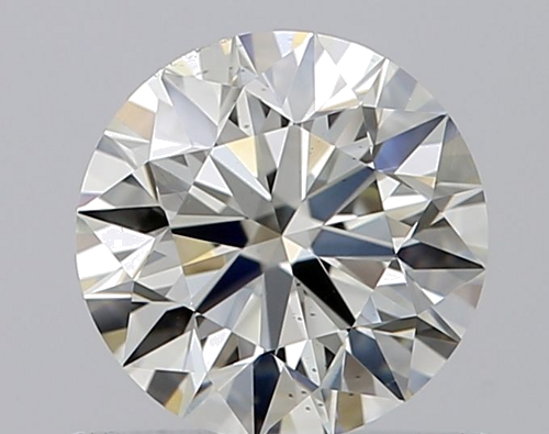 0.72 carat I-SI1 Excellent cut Natūralus Round Deimantas (1)
