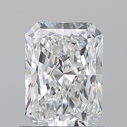 1.01 carat F-VVS2 Natūralus Radiant Deimantas (1)