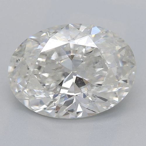 2.01 carat H-SI2 Natūralus Oval Deimantas (1)