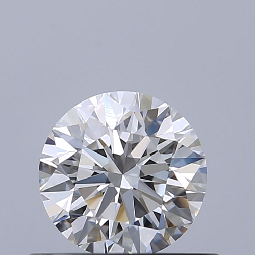0.53 carat D-VVS2 Excellent cut Natūralus Round Deimantas (1)