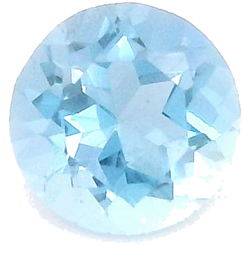 0.22 carat BLUE Round Aquamarine (1)