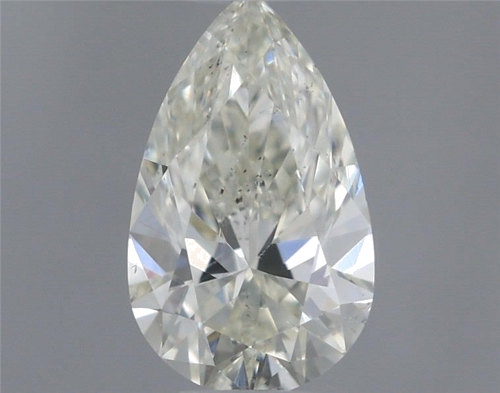0.55 carat K-SI1 Natūralus Pear Deimantas (1)