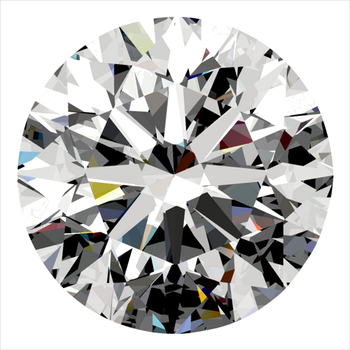 0.31 carat E-VS2 Very Good cut Natūralus Round Deimantas (1)