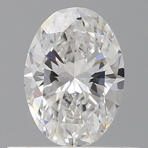0.51 carat E-VS2 Natūralus Oval Deimantas (1)